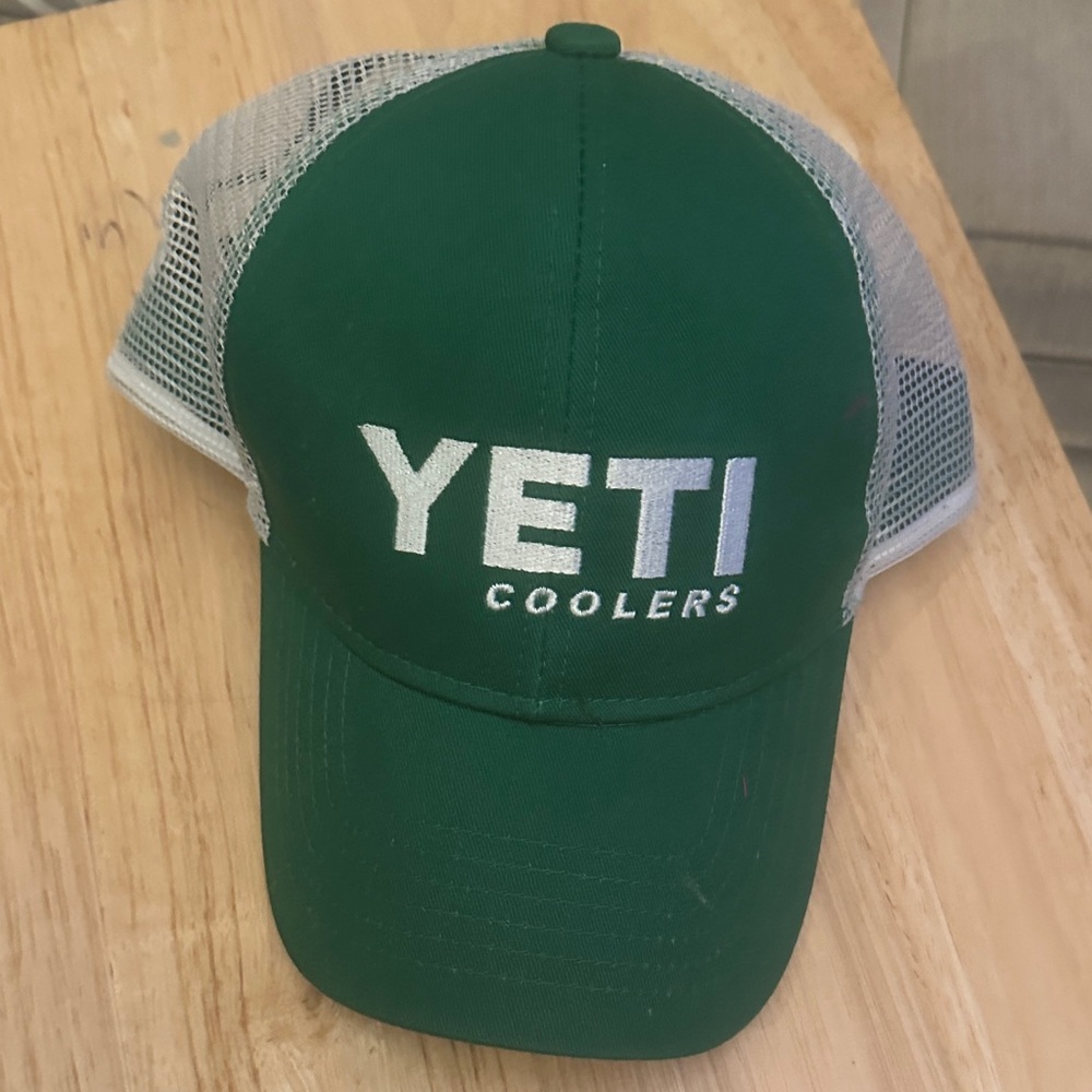 Yeti Green Mesh Back Cap